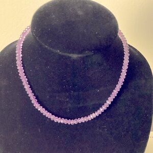 Amethyst Vintage Sterling Silver Necklace